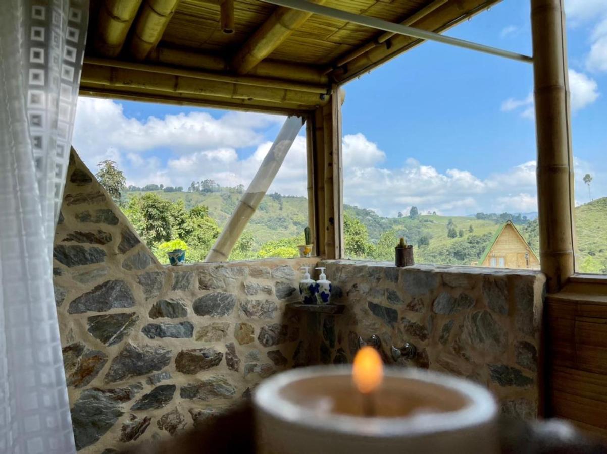 Glamping La Herradura Santa Rosa de Cabal Exterior foto