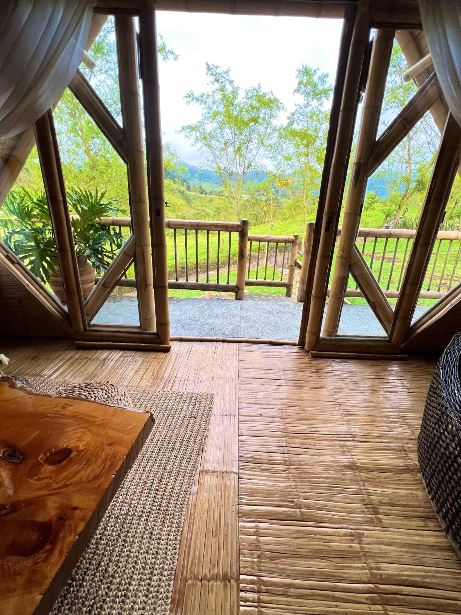 Glamping La Herradura Santa Rosa de Cabal Exterior foto