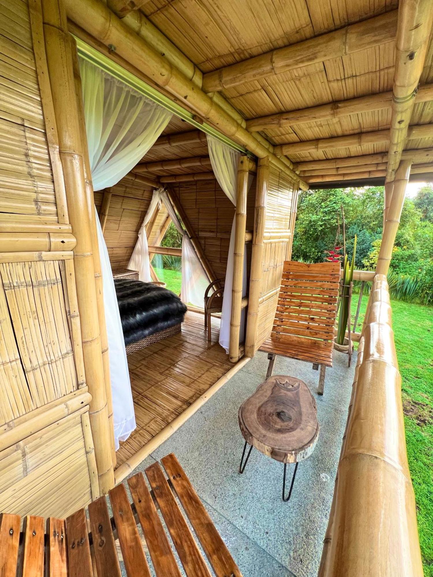Glamping La Herradura Santa Rosa de Cabal Exterior foto