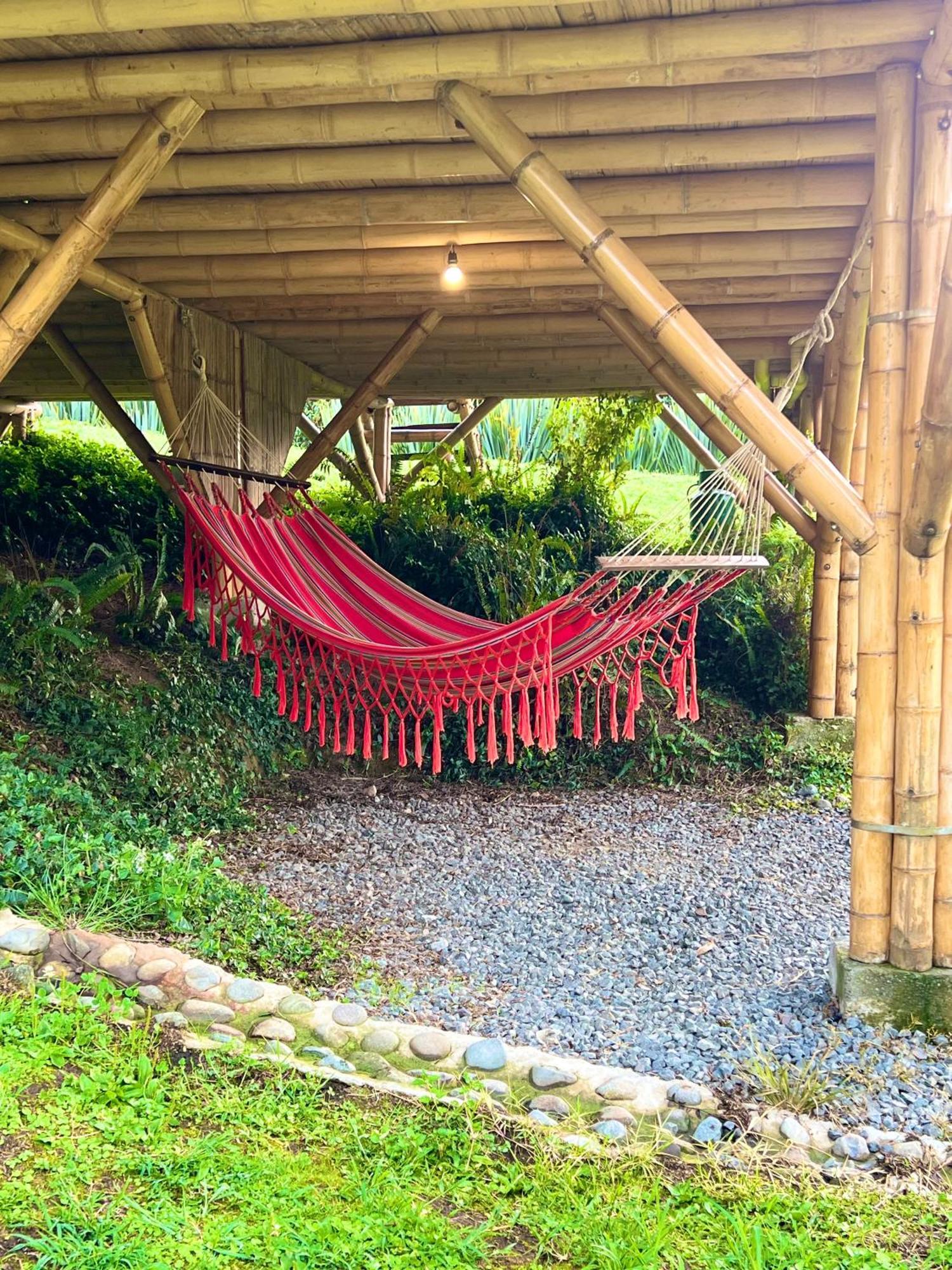 Glamping La Herradura Santa Rosa de Cabal Exterior foto